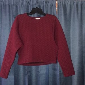 Maroon long sleeve